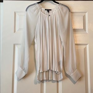 Kenneth Cole shear sleeved blouse